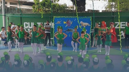 Aulas de Ballet no Centro Educacional Chambarelli